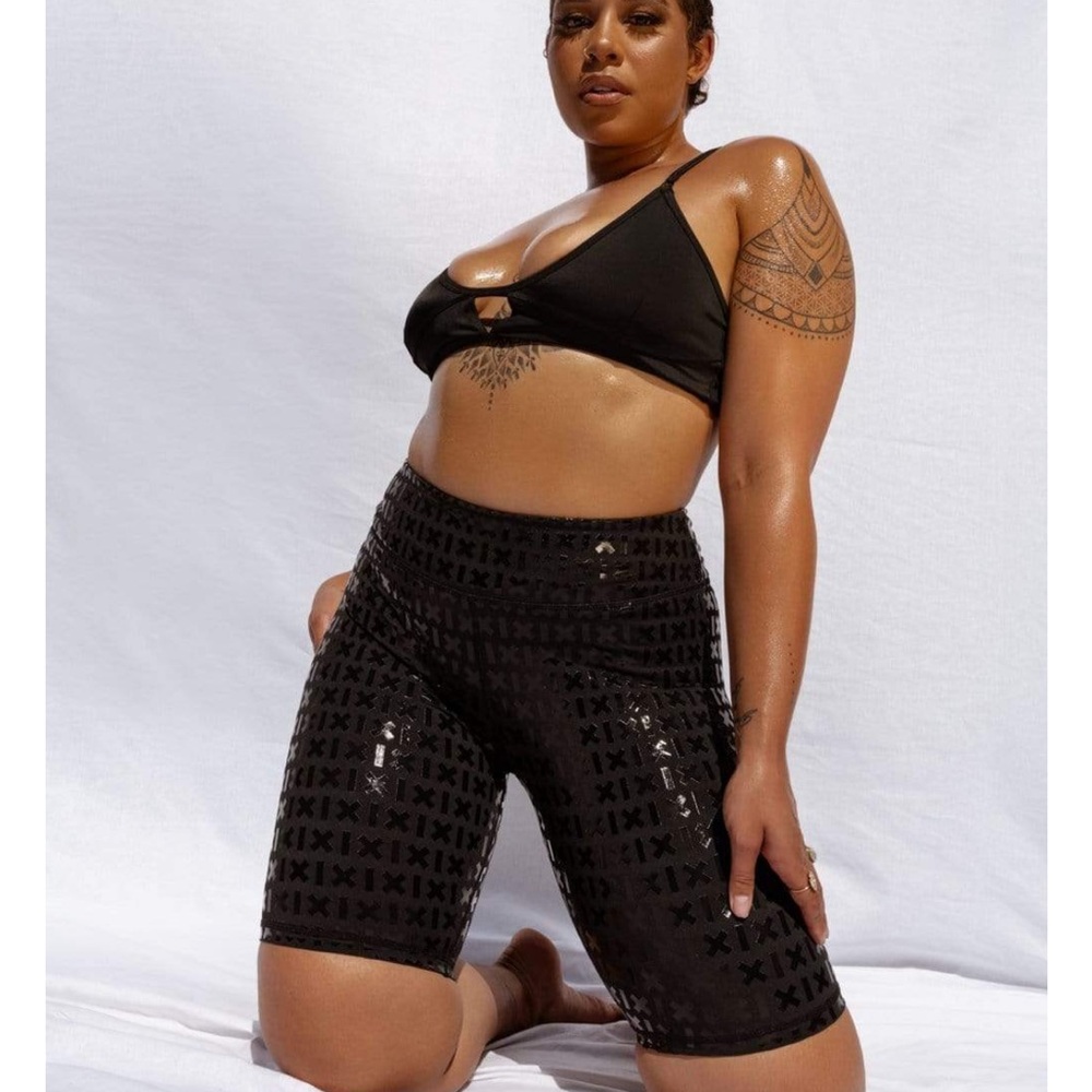 Creatures of xix gecko grip pole dance biker shorts